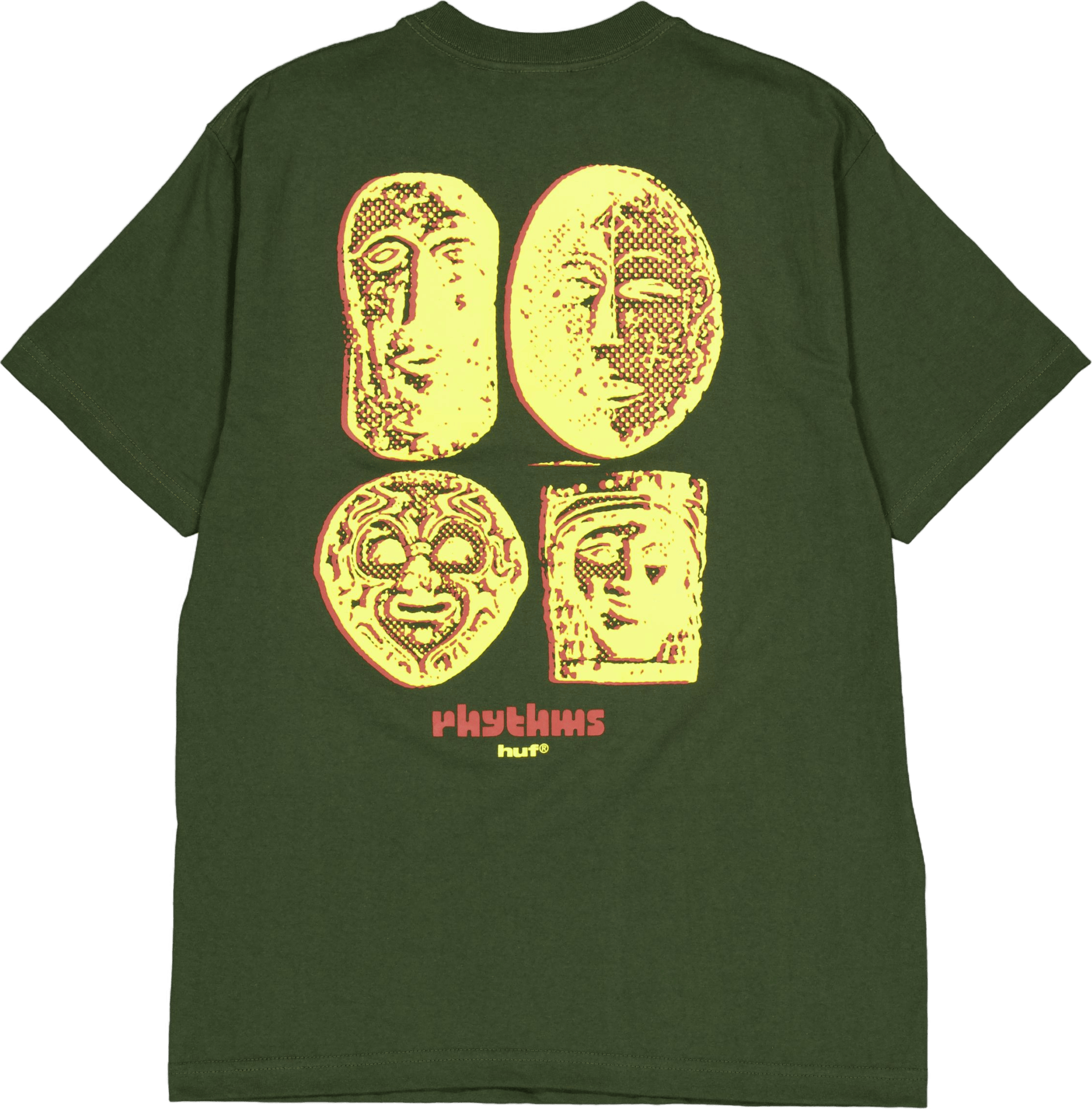 Rhythms S/s Tee Hunter Green - Bild 2