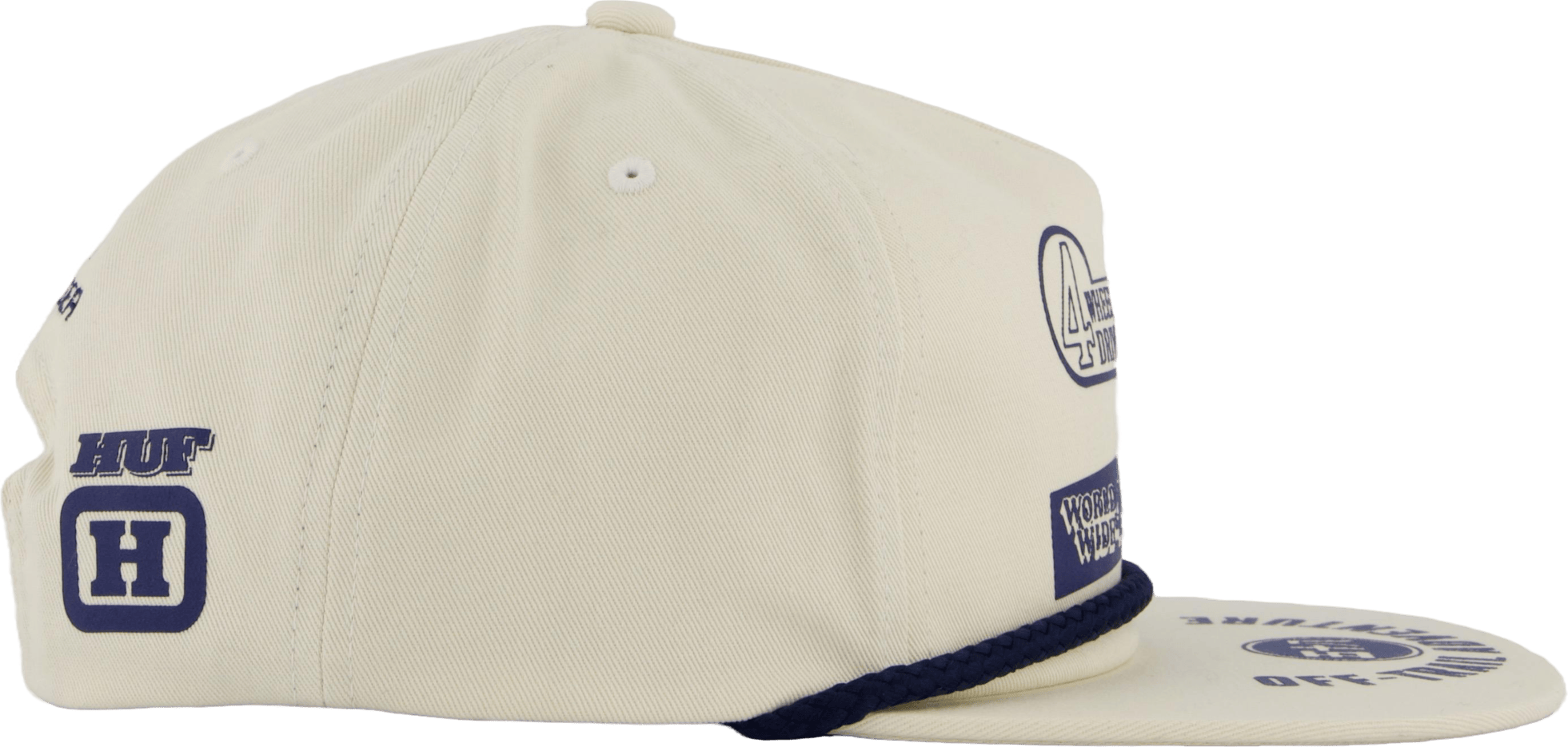 4 Wheel Drive Trucker Hat Natural - Bild 4