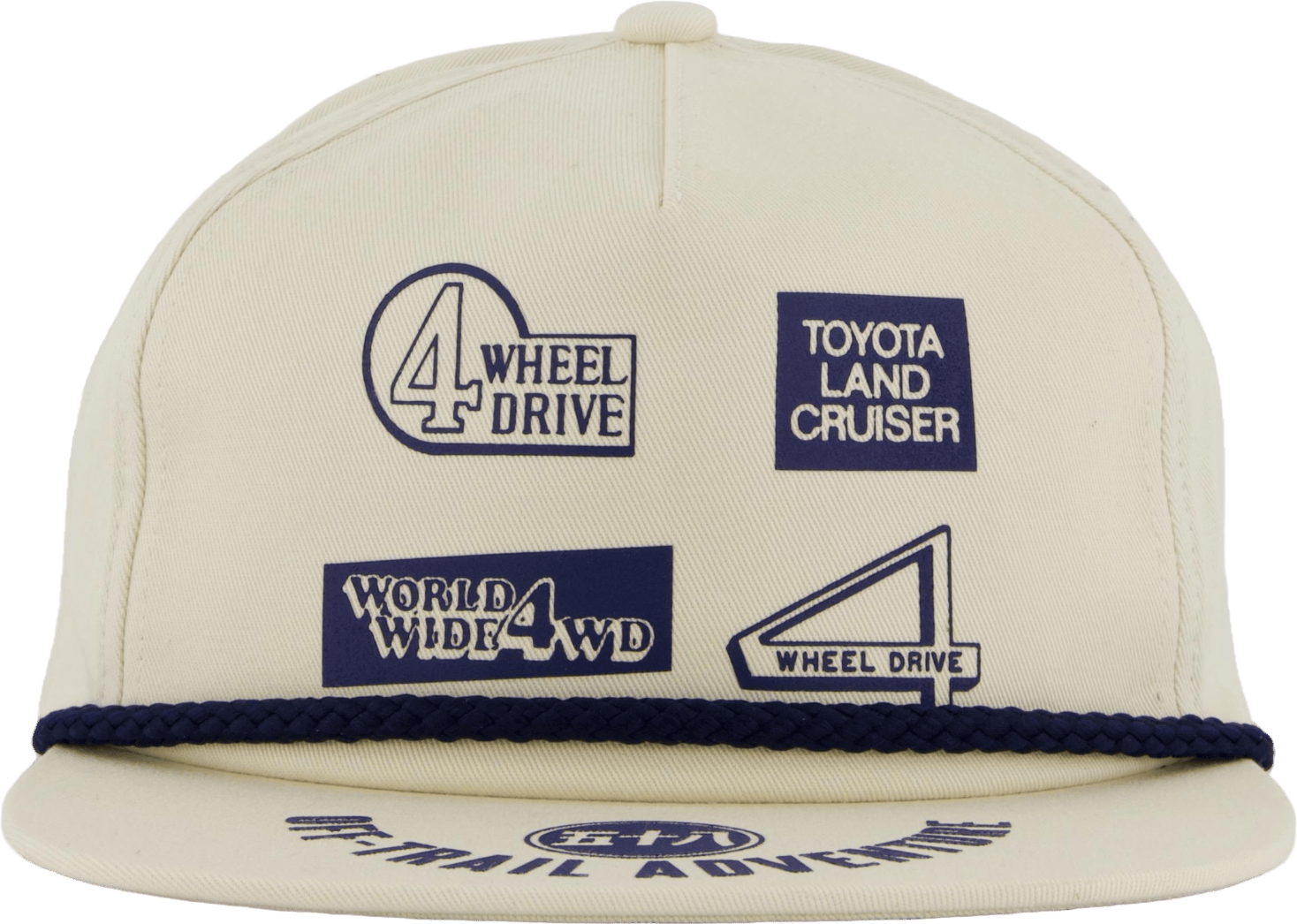 4 Wheel Drive Trucker Hat Natural - Bild 5