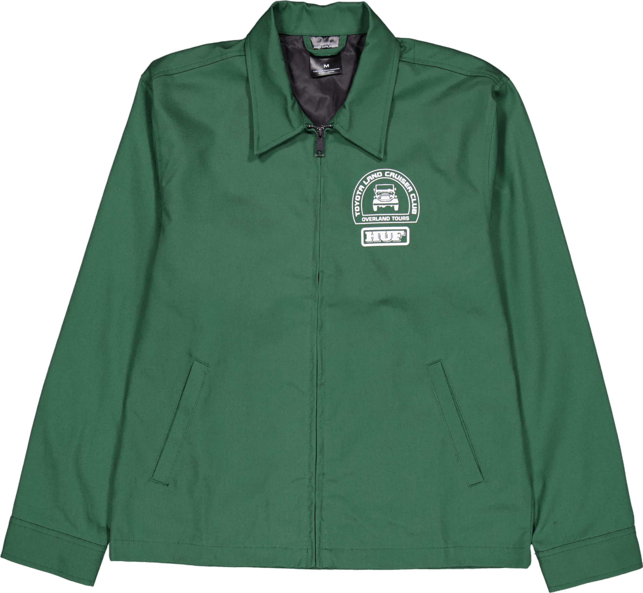 Parts & Service Jacket Forest Green, Unisex, Oblečení, bundy, Zelený, L