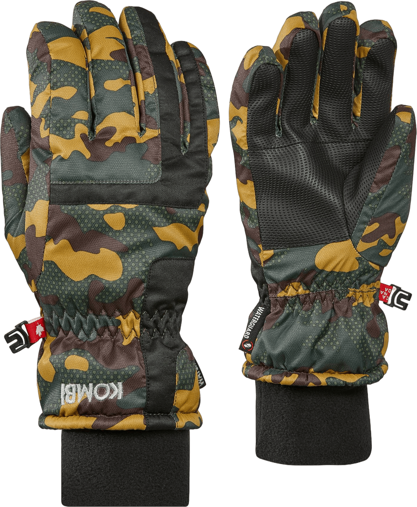 The Tucker Junior Glove Green Camo