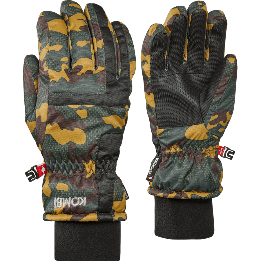 The Tucker Junior Glove Green Camo
