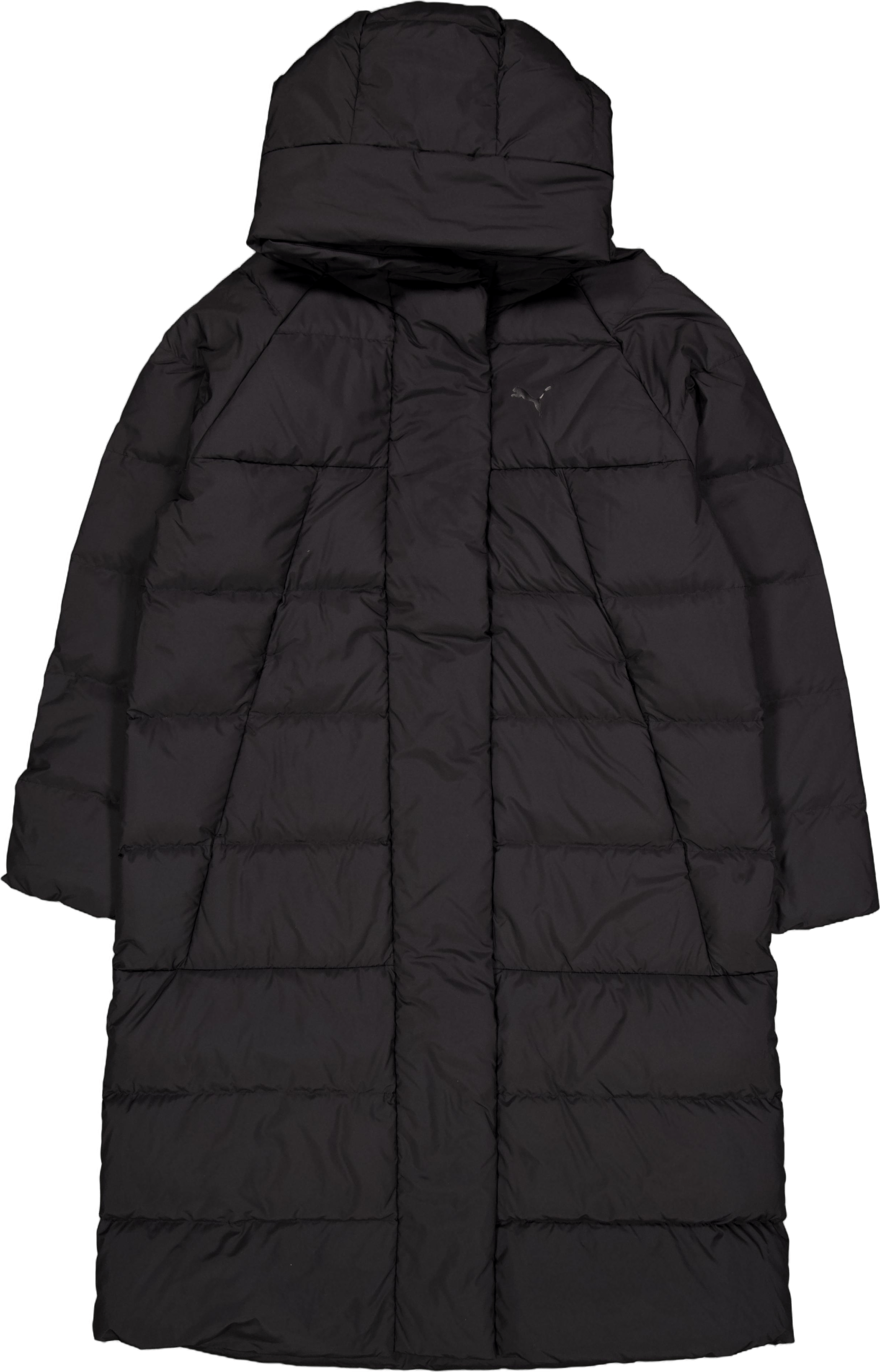 Long Down Coat Puma Black, Female, Apparels, jackets, Black, L