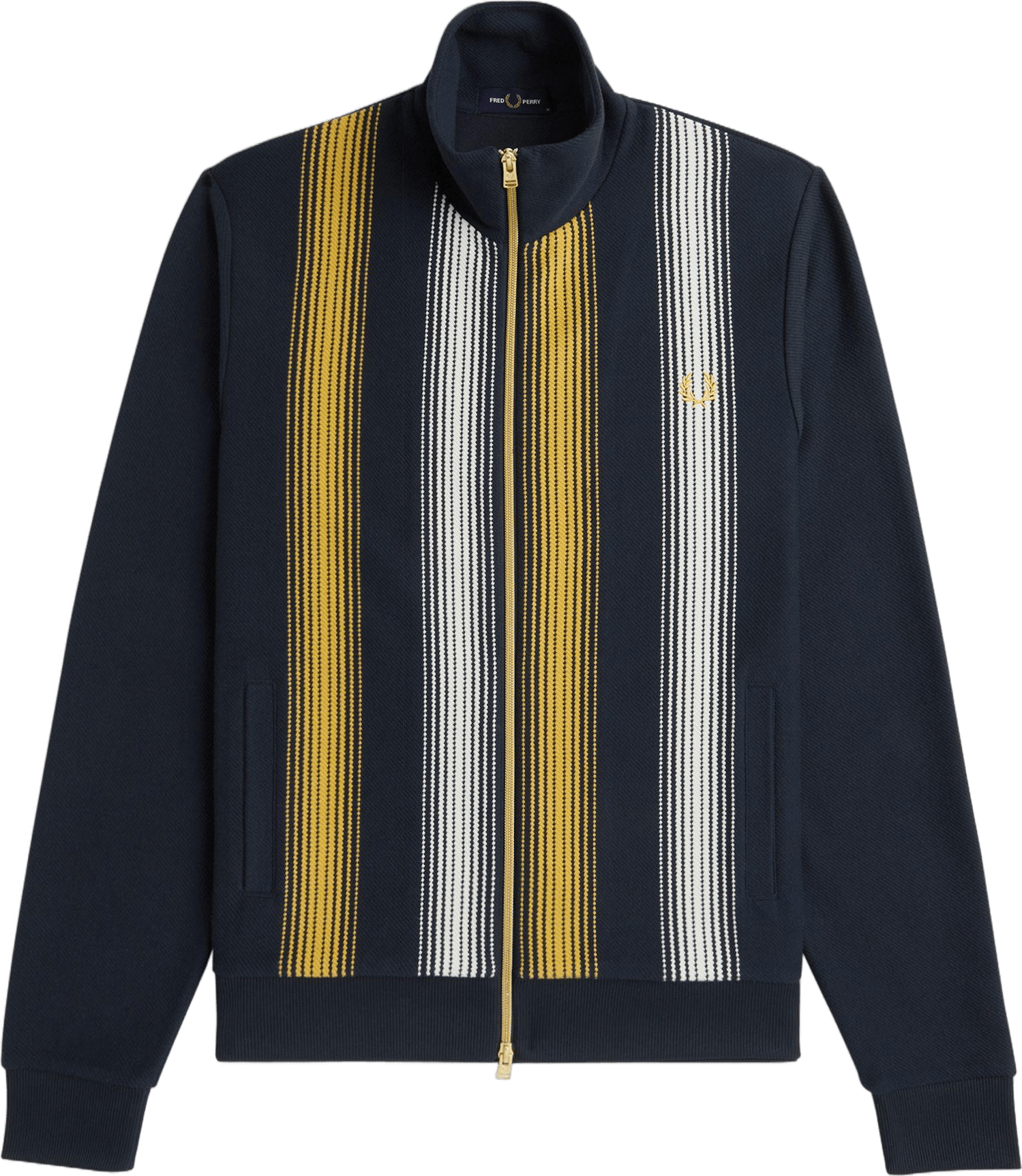 Ombre Stripe Track Jkt 608 Navy - Bild 6