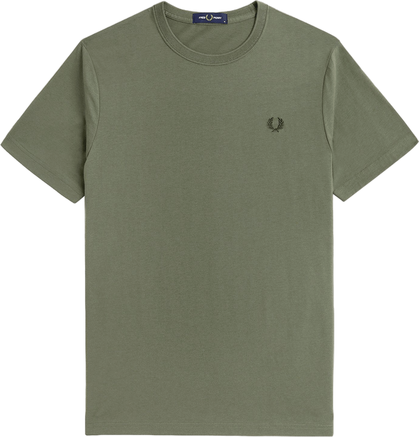 Crew Neck T-shirt W49 Laurel W Green/ngt Green - Bild 5