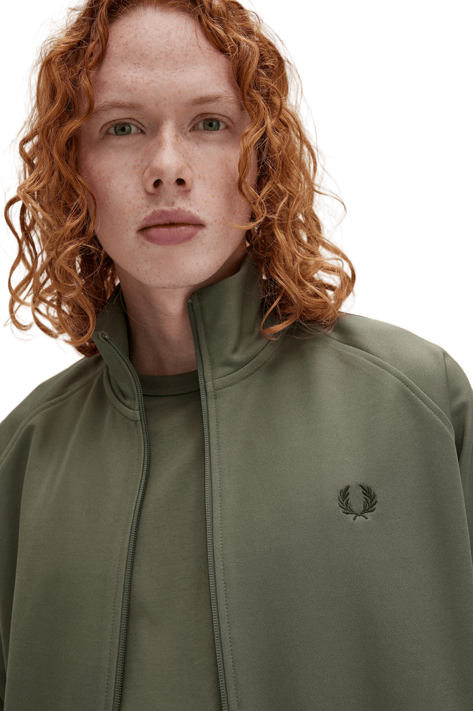 Contrast Tape Track Jkt W49 Laurel W Green/ngt Green - Bild 4