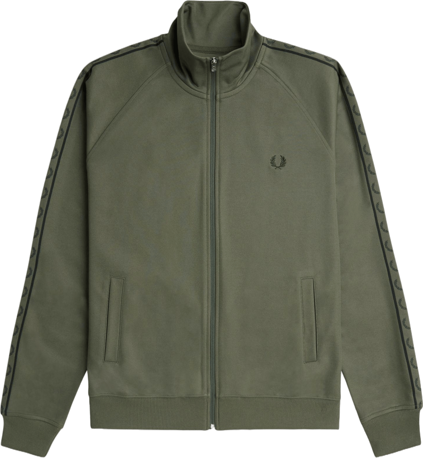 Contrast Tape Track Jkt W49 Laurel W Green/ngt Green - Bild 6