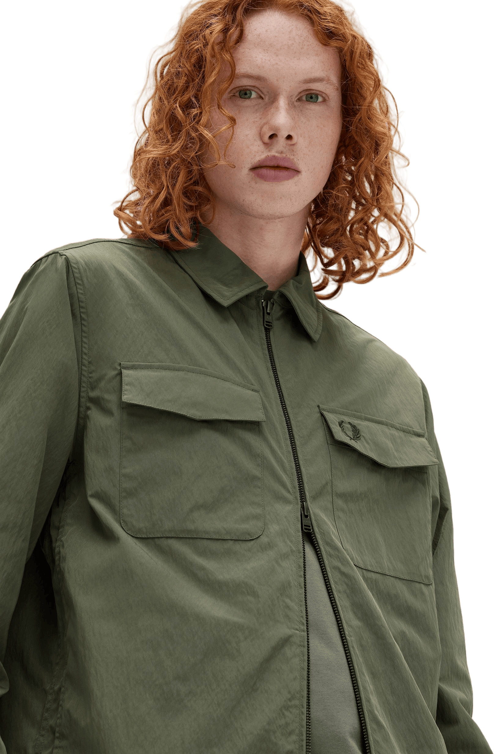 Pocket Overshirt W19 Laurel Wreath Green - Bild 3