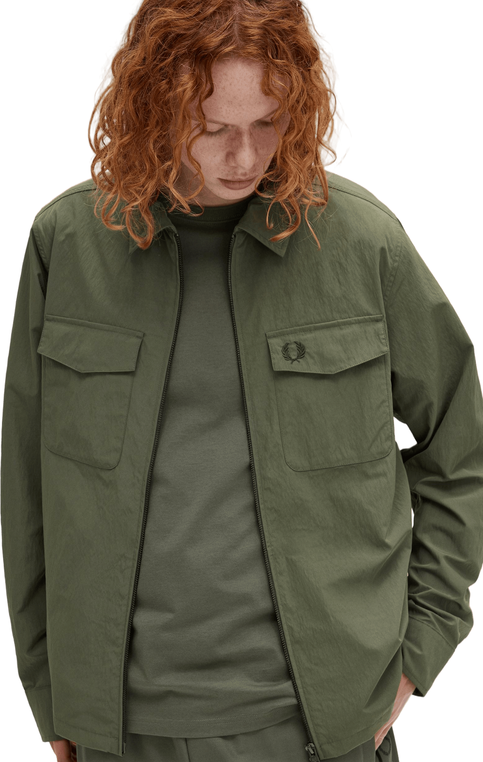 Pocket Overshirt W19 Laurel Wreath Green - Bild 4