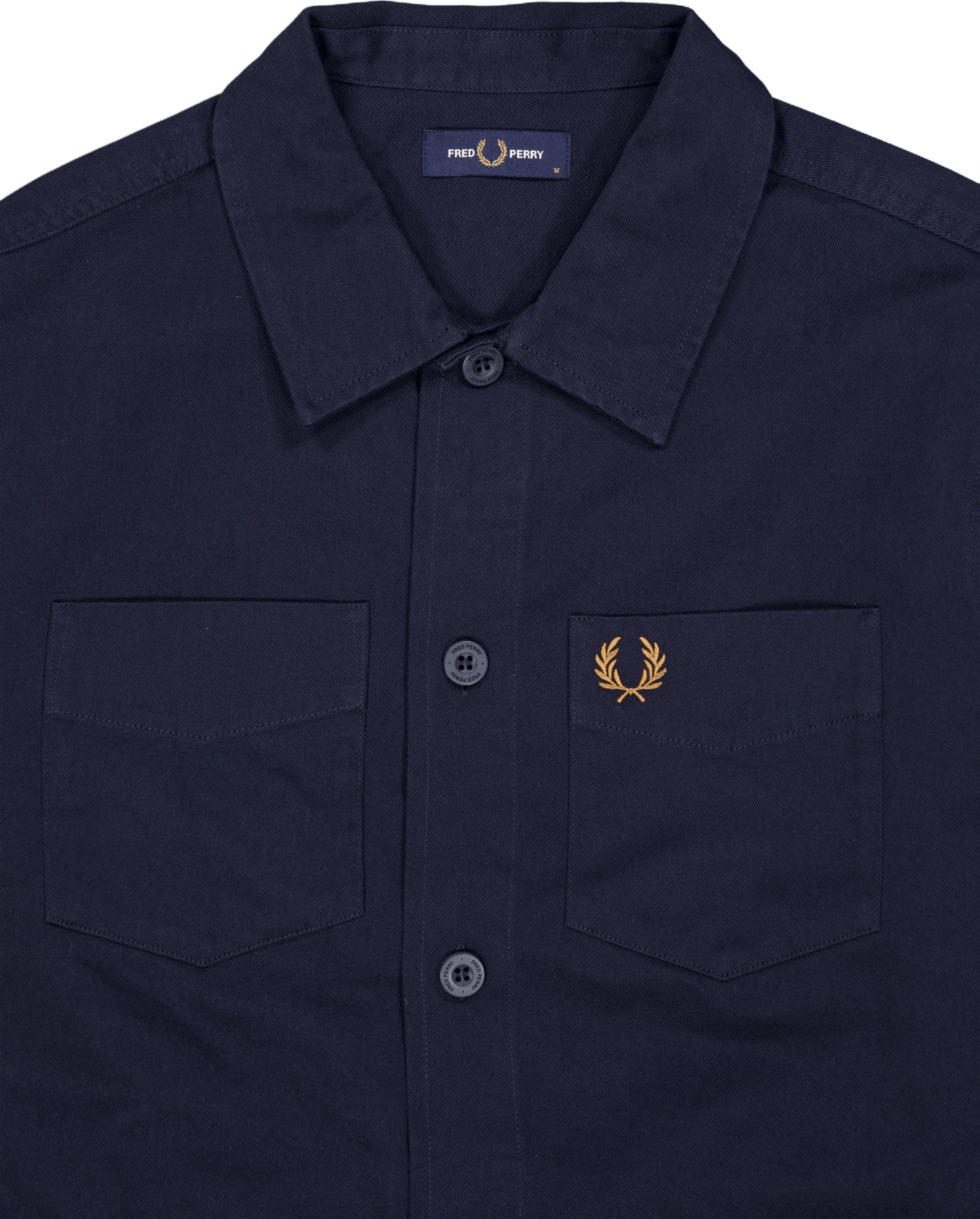 Twill Overshirt 608 Navy - Bild 3