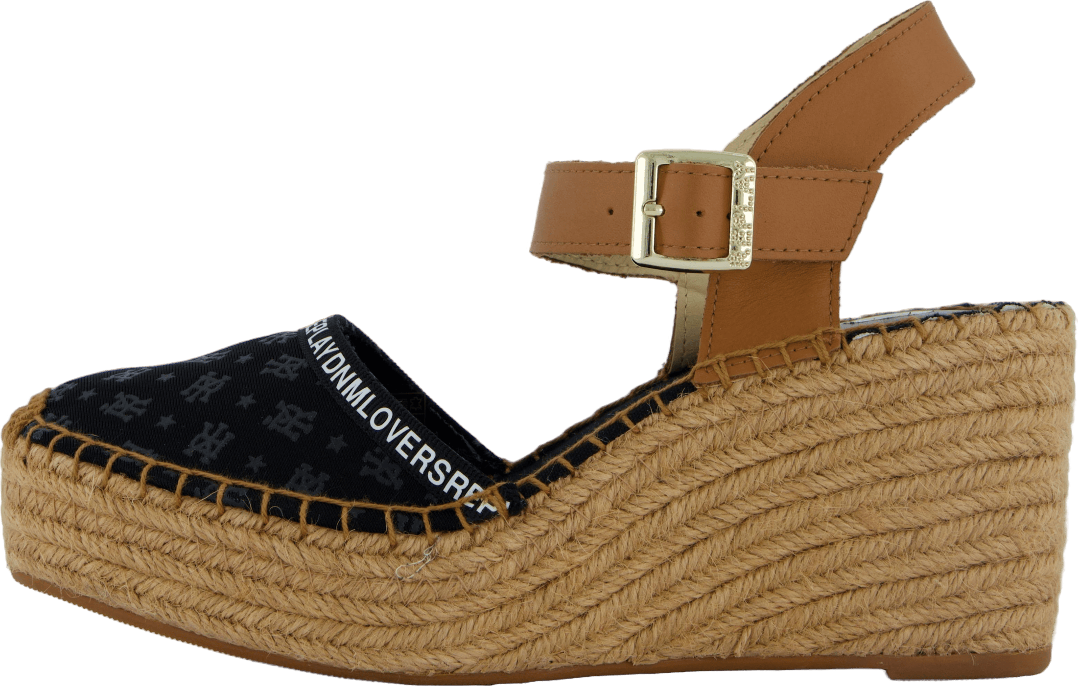 Susan Lycra Print Black