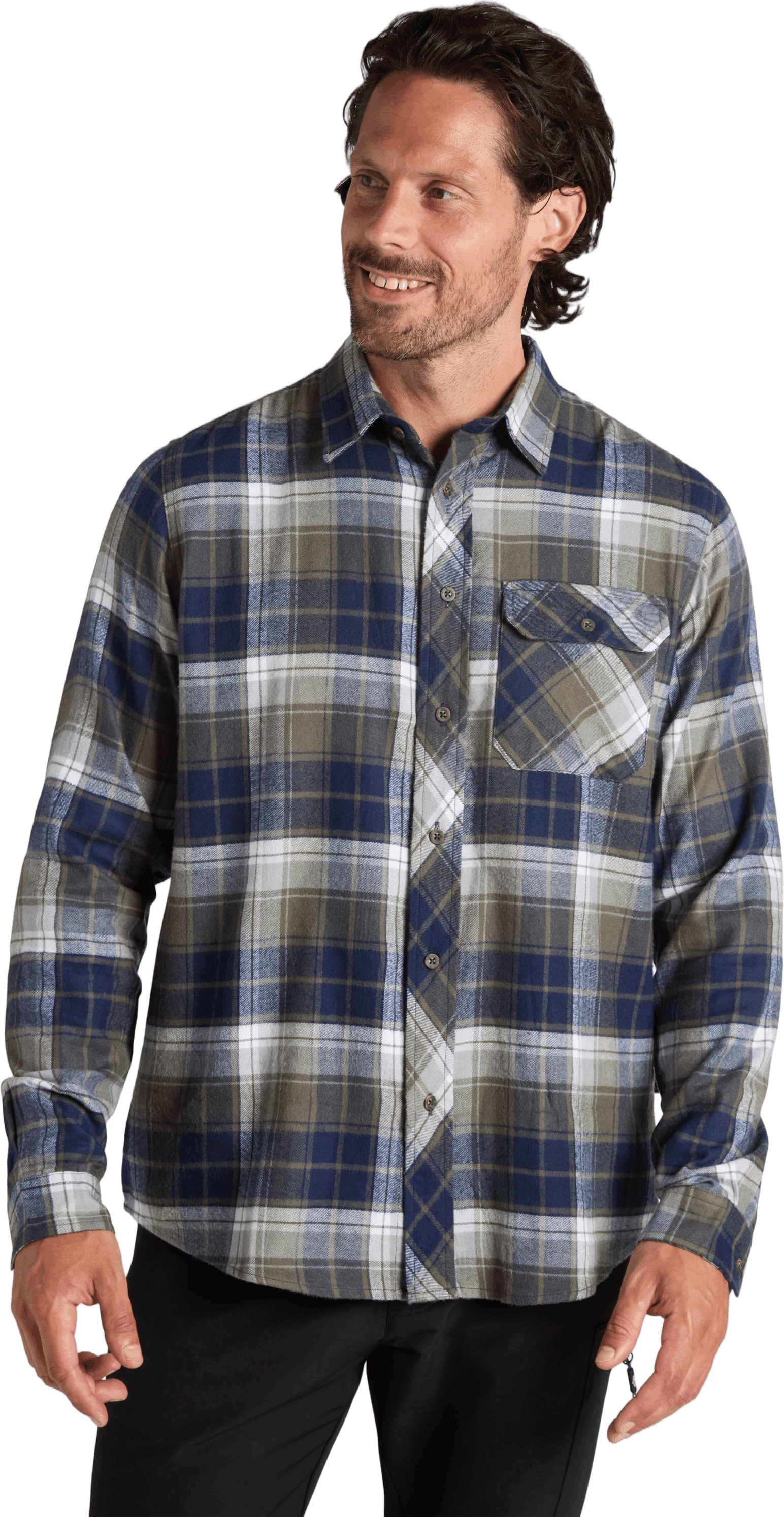 Beaver Creek Shirt Granite Green, Male, Apparels, Shirts, Multi color, M