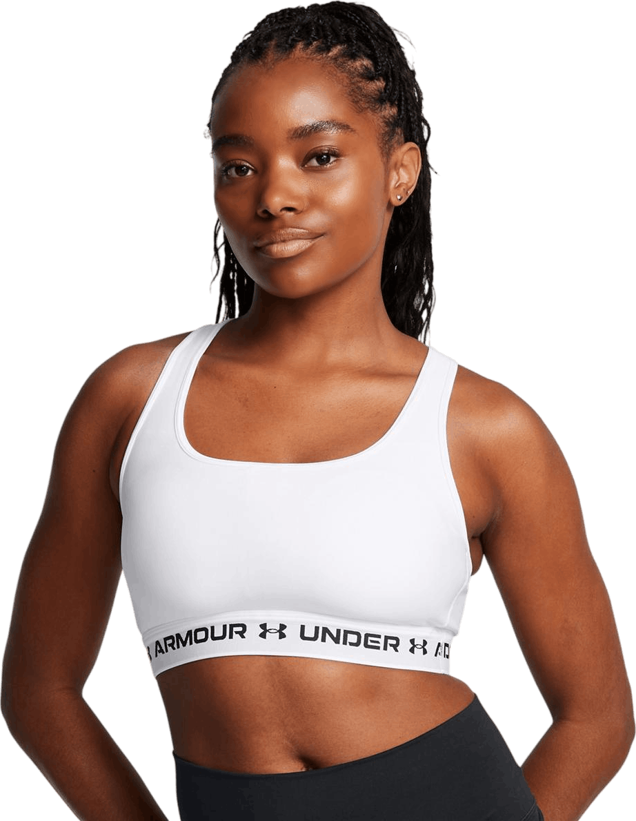 Crossback Mid Bra Mod Gray, Female, Aparelhos, Sutiã esportivo, Treino, Branco, M