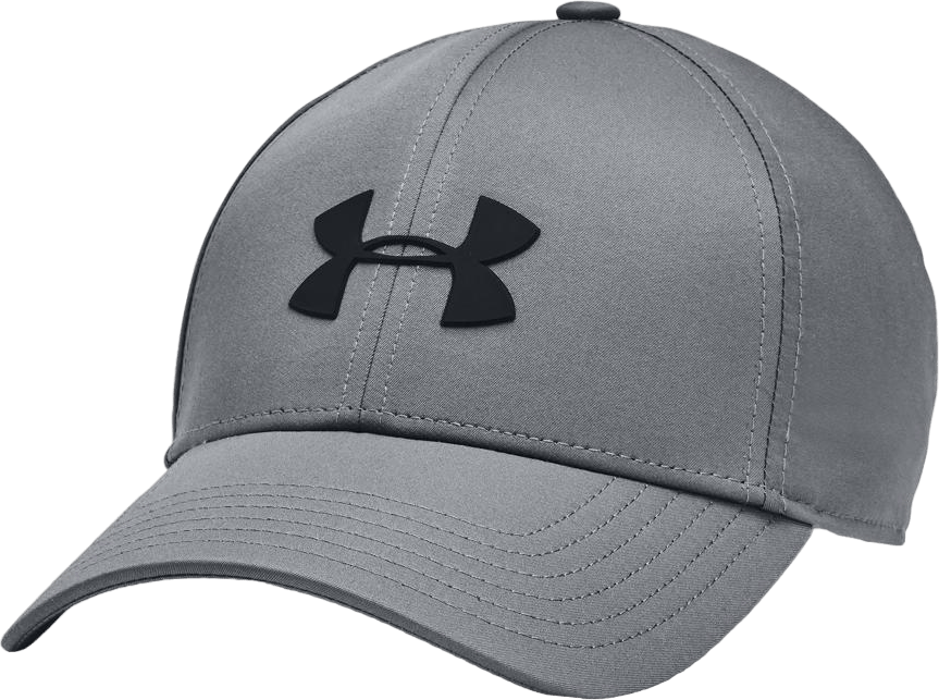 Storm Blitzing Adj Pitch Gray, Unisex, Apparels, hats & caps, Workout, Grey, ONESIZE