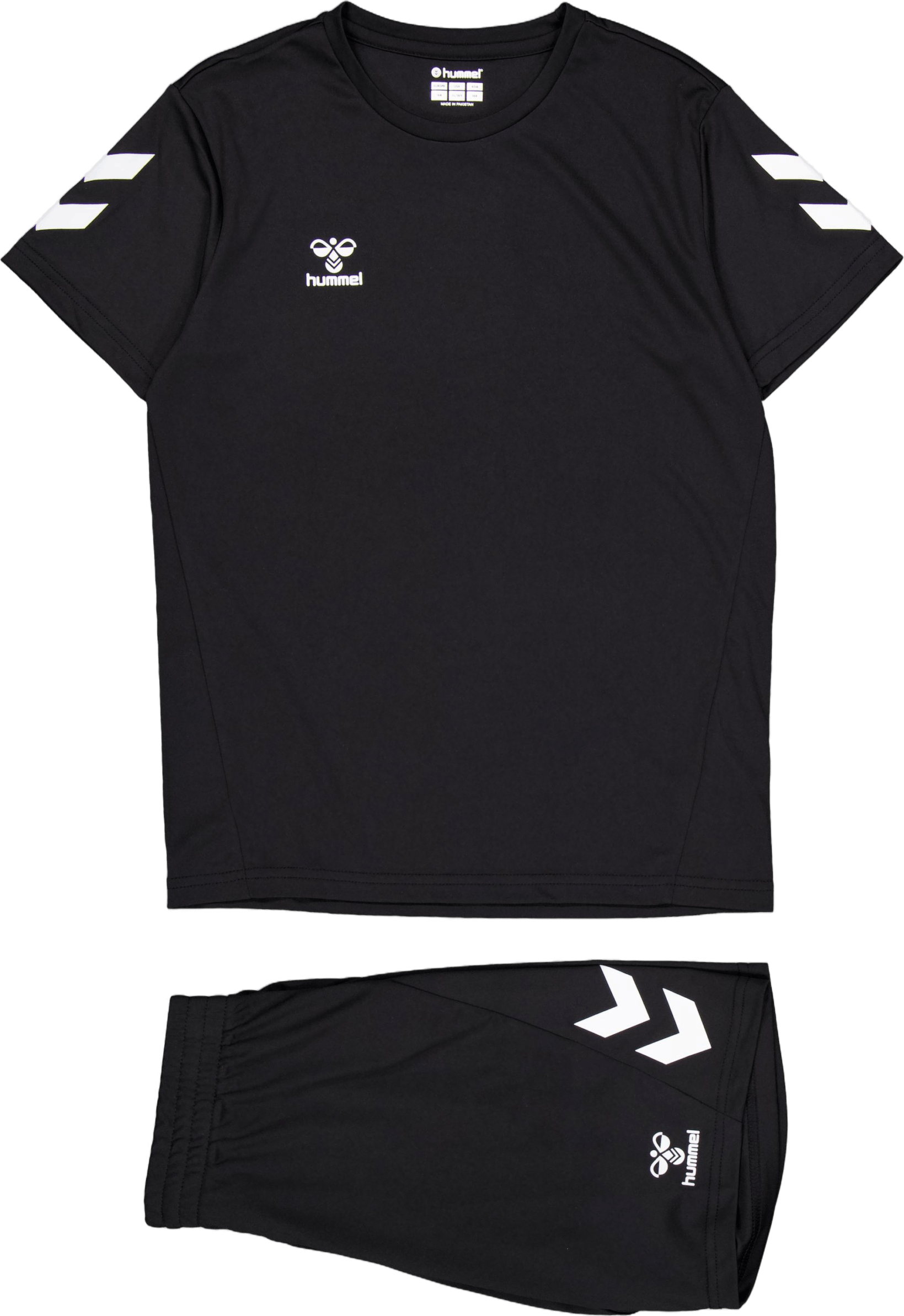 Hmllogo Set Kids Black, Unisex, Apparels, tracksuits & sets, Black, 164