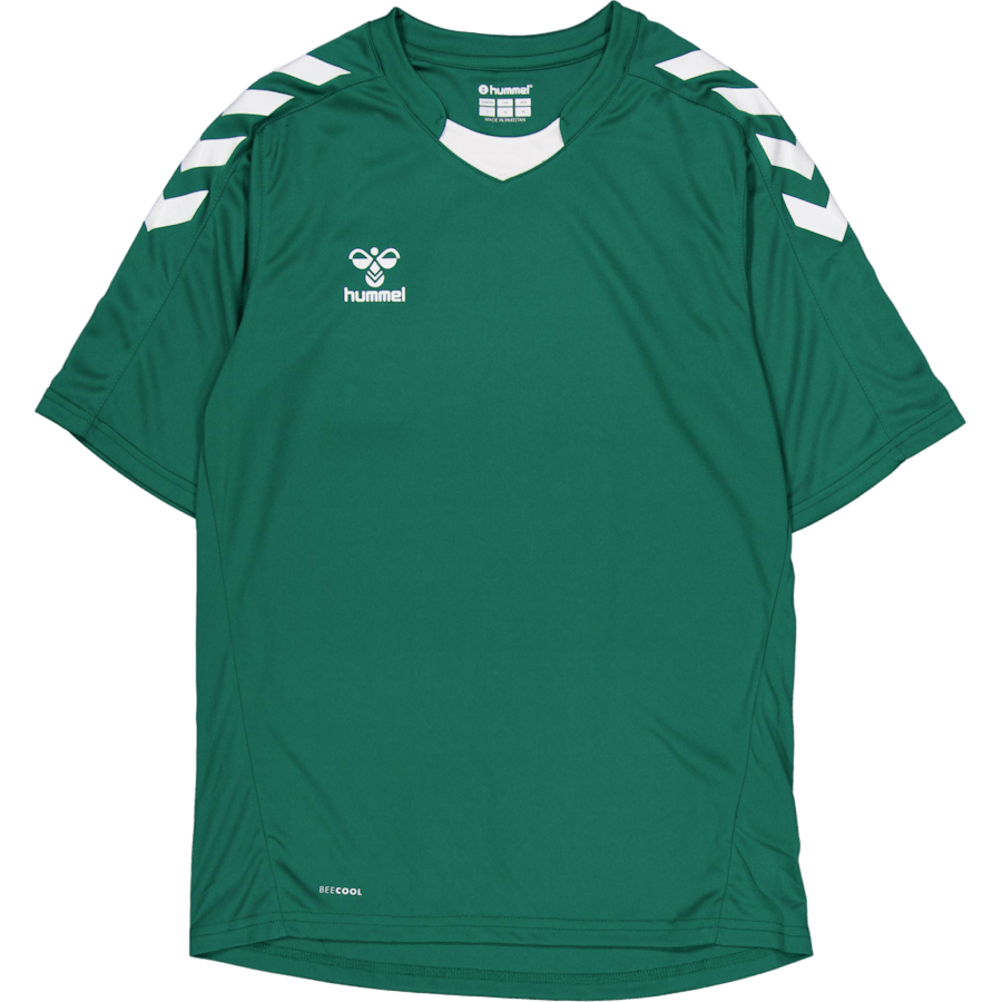 Hmlcore Xk Poly Jersey S/s Evergreen