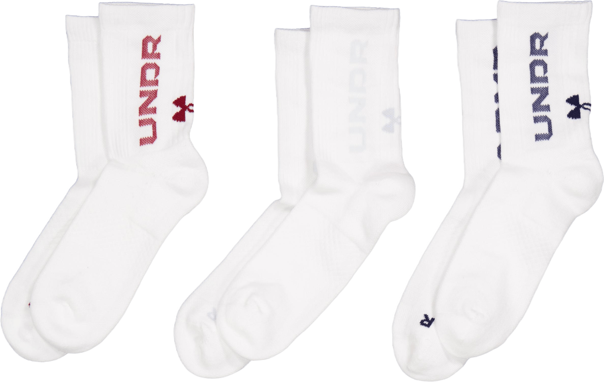 Ua 3-maker 3pk Mid-crew Mod Gray - Bild 2