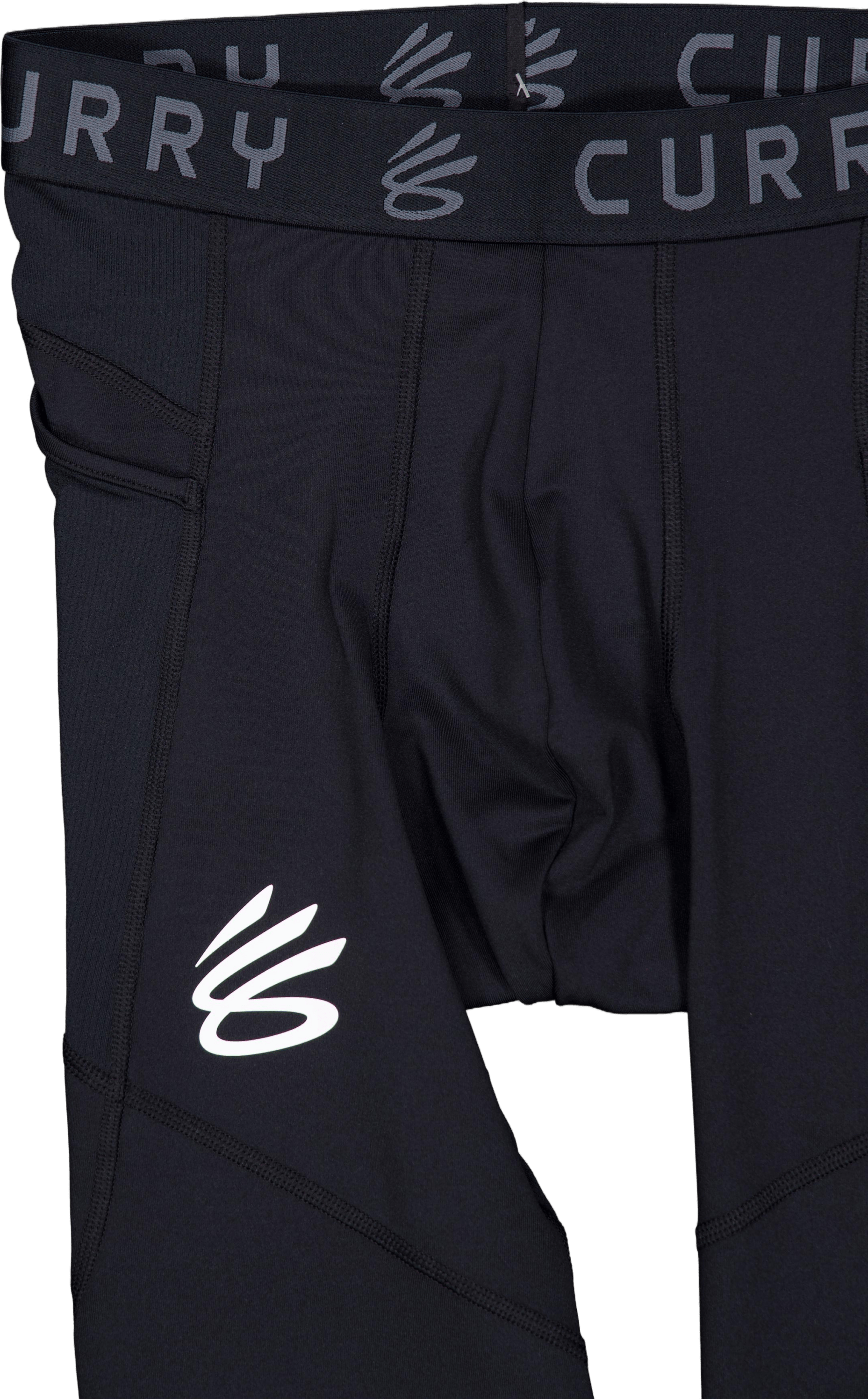 Ua Curry Brand 3/4 Lgs Black - Bild 3