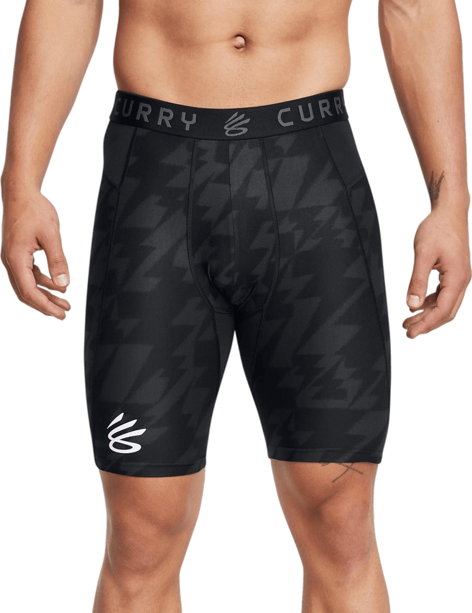 Ua Curry Hg Prtd Shorts Black