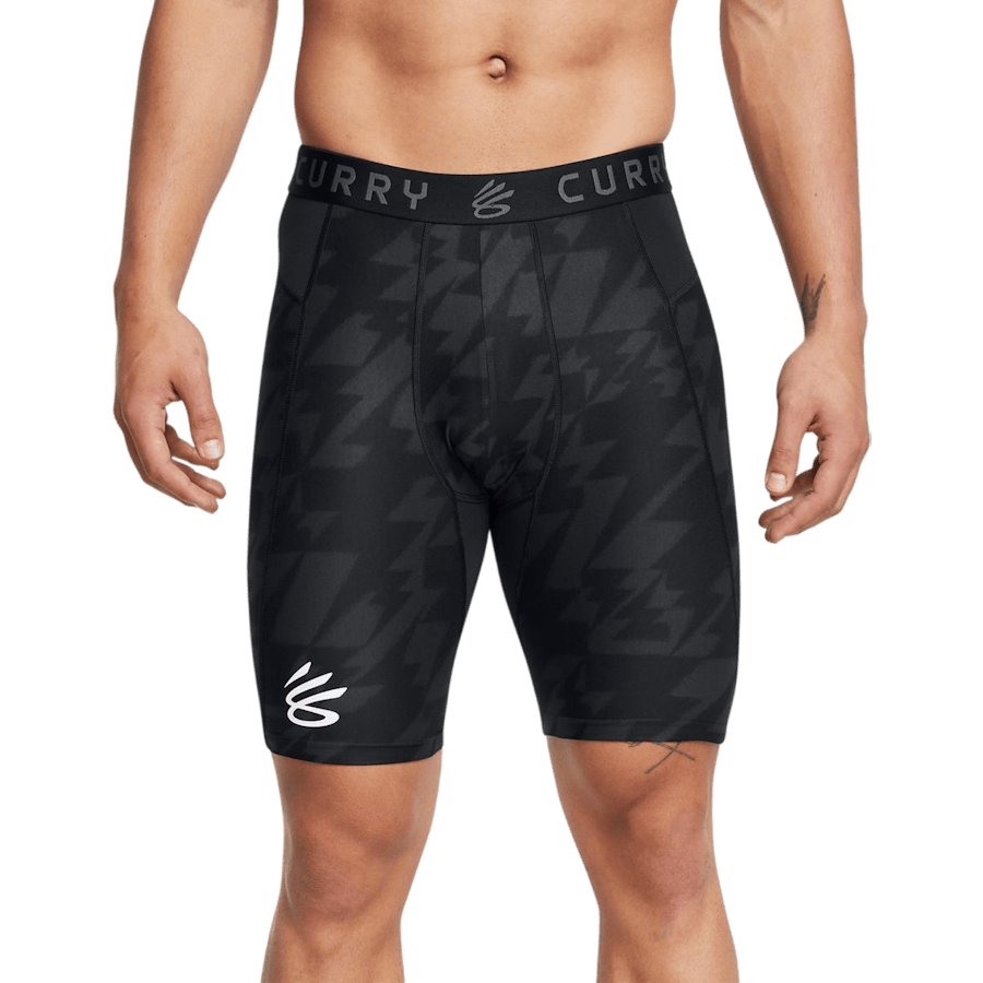 Ua Curry Hg Prtd Shorts Black