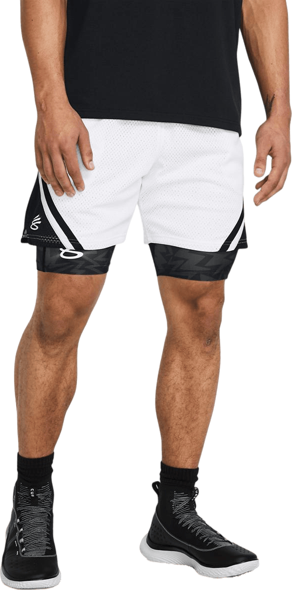 Curry Mesh Short 4 White