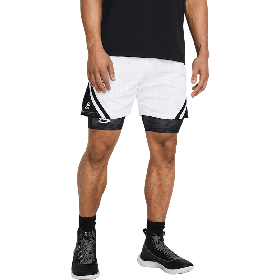 Curry Mesh Short 4 White