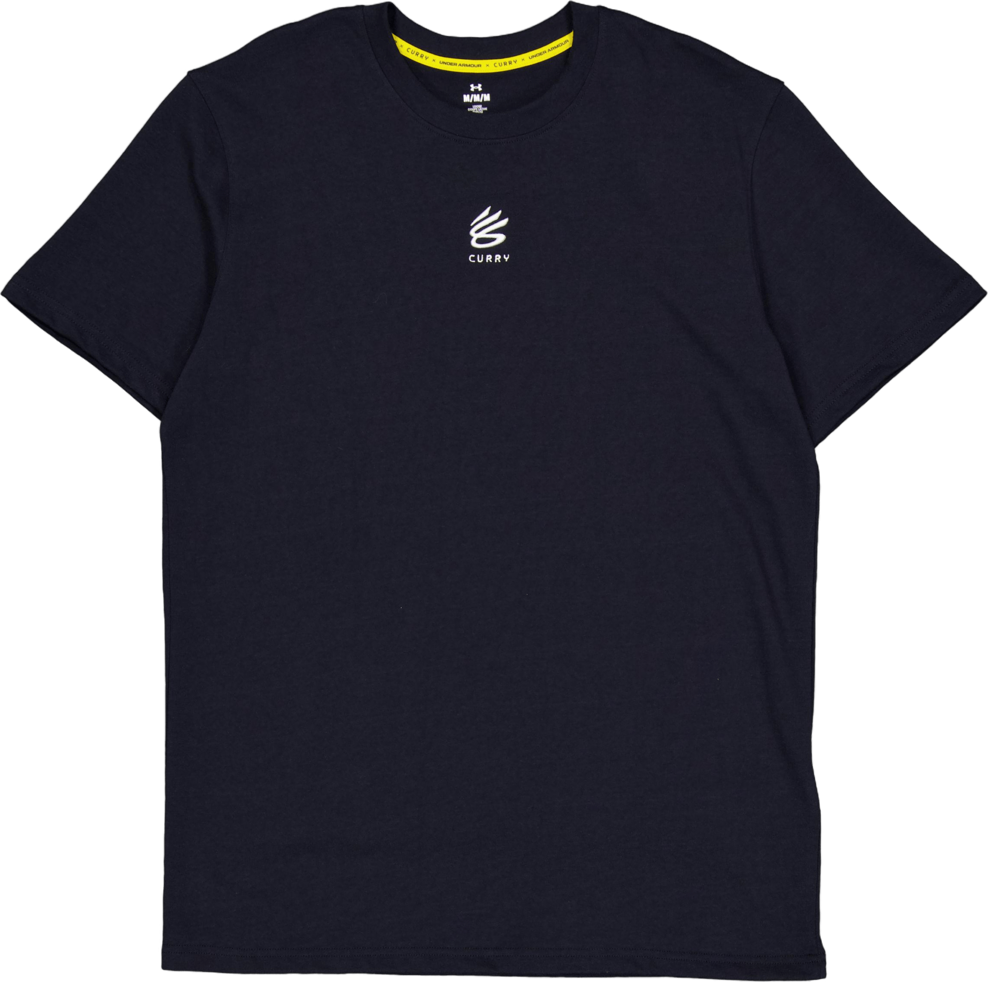 Curry Hvyweight Logo Tee Black