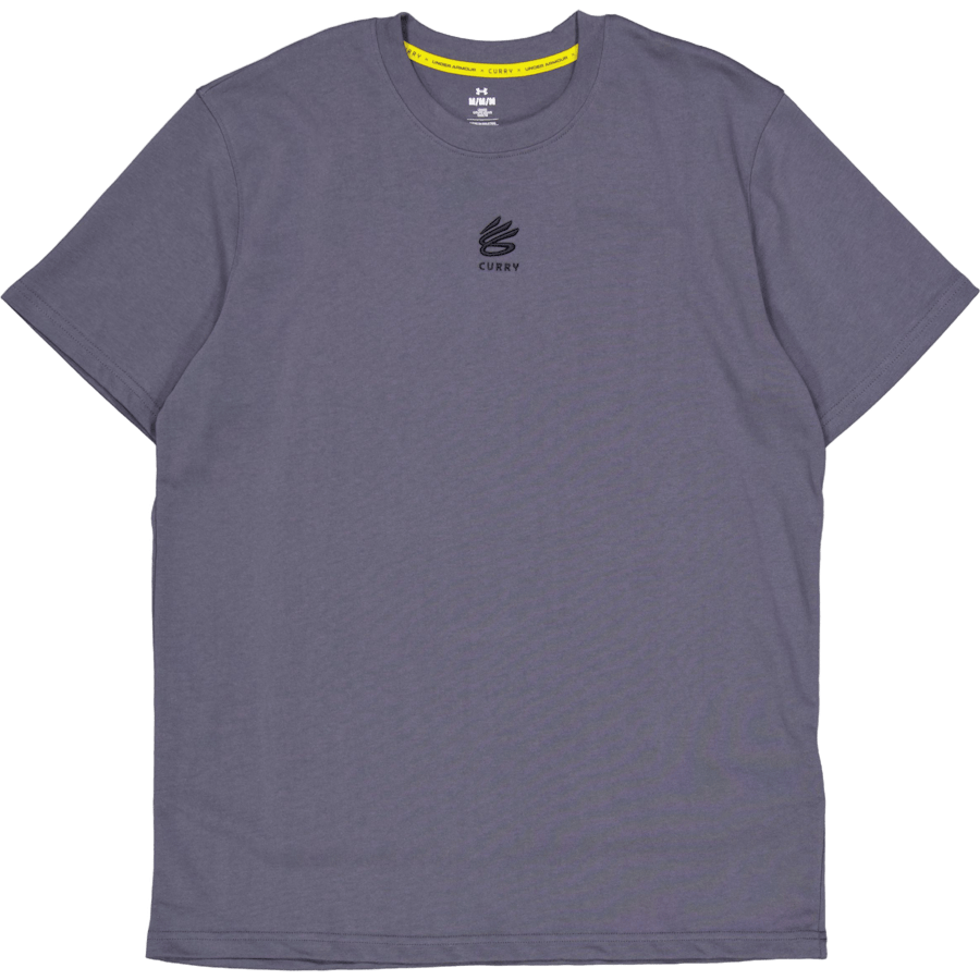 Curry Hvyweight Logo Tee Castlerock