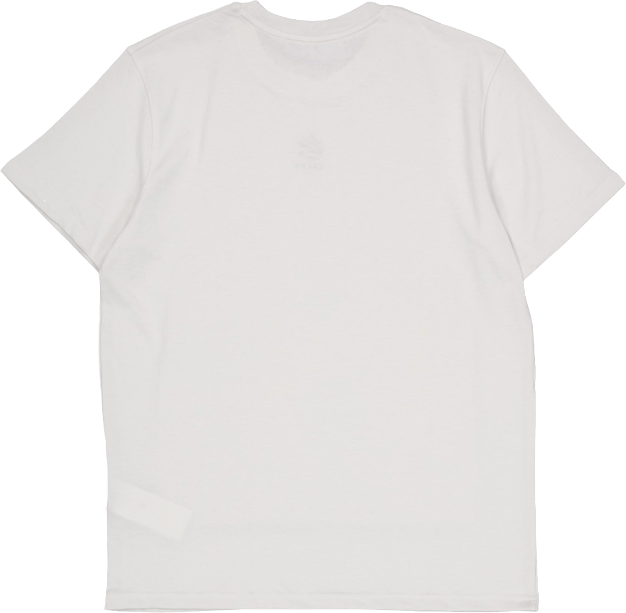 Curry Hvyweight Logo Tee White Clay - Bild 2