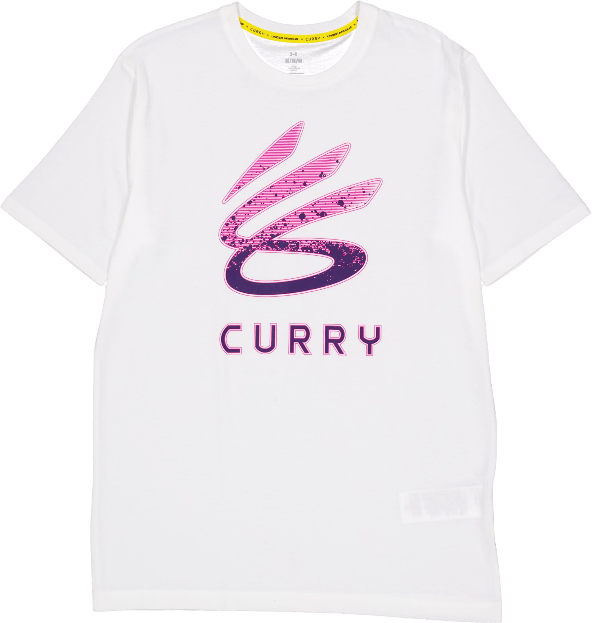 Curry Logo Trend Tee White