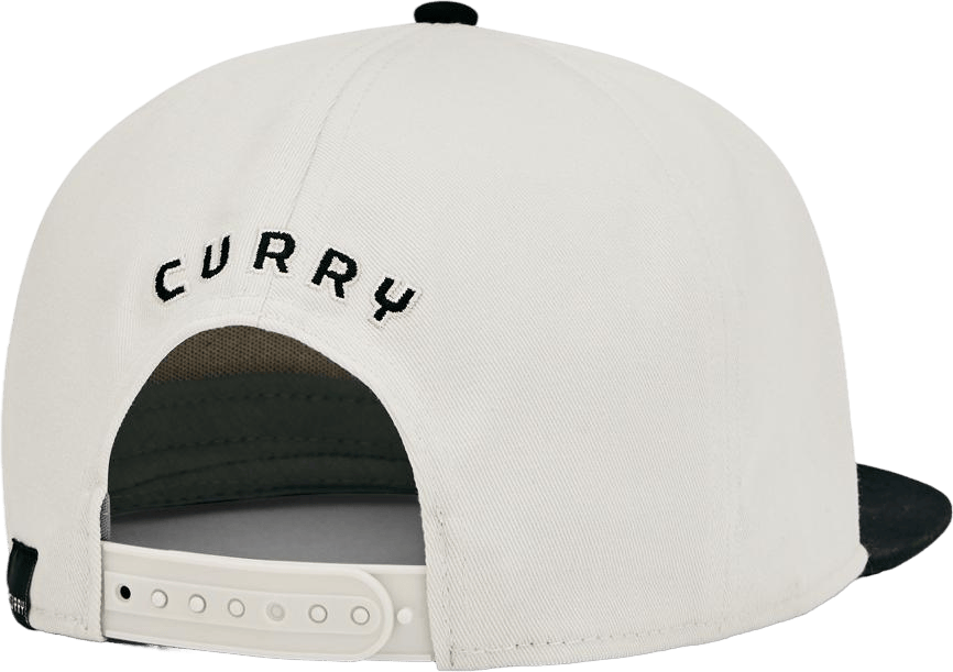 M Curry Flatbrim Snapback White Clay - Bild 2
