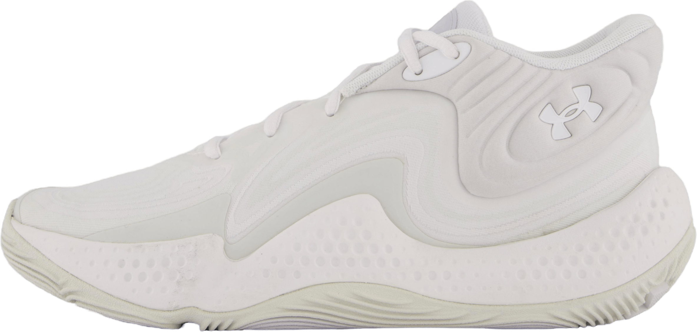 Ua Spawn 6 Mid Anthracite, Unisex, Shoes, Training shoes, White, EU 39