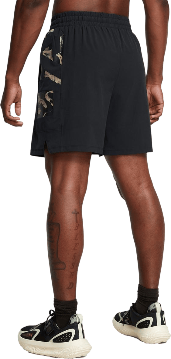 Ua Baseline Woven Short Black - Bild 3