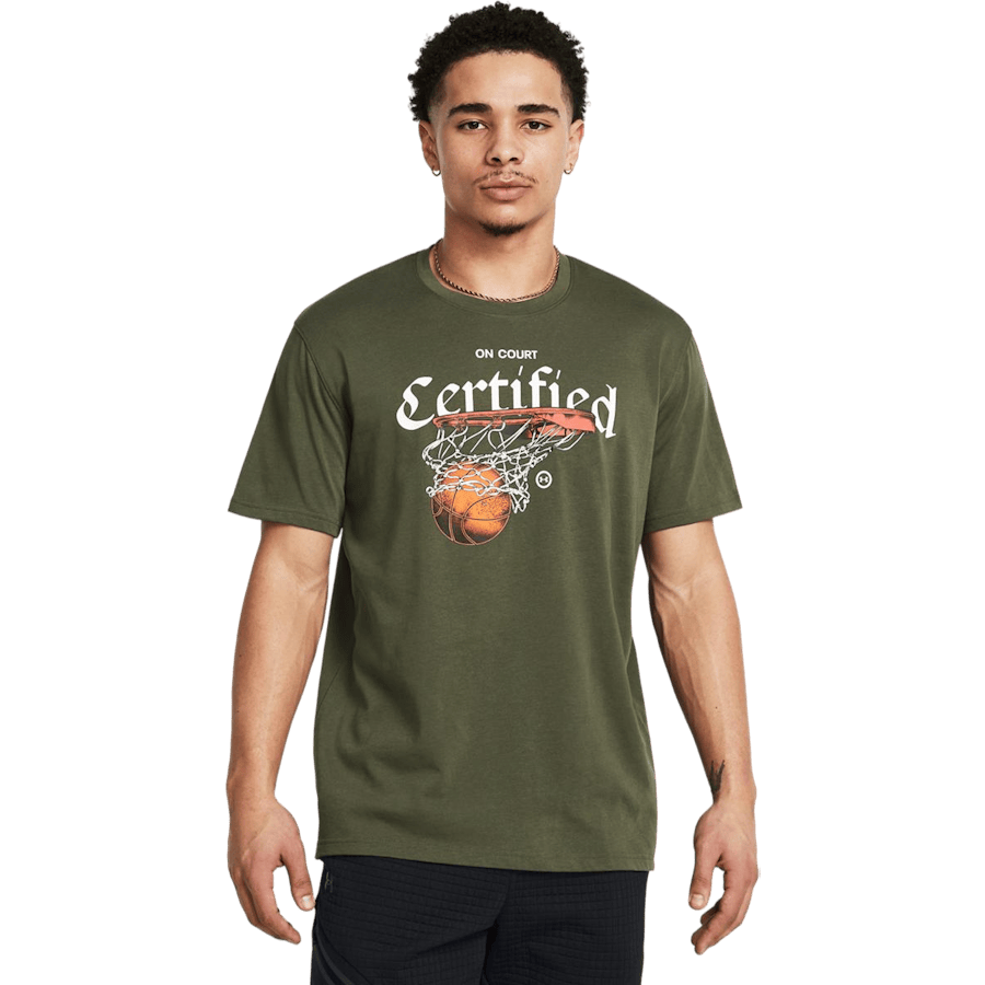 Ua M Hw Hoops Certified Ss Marine Od Green