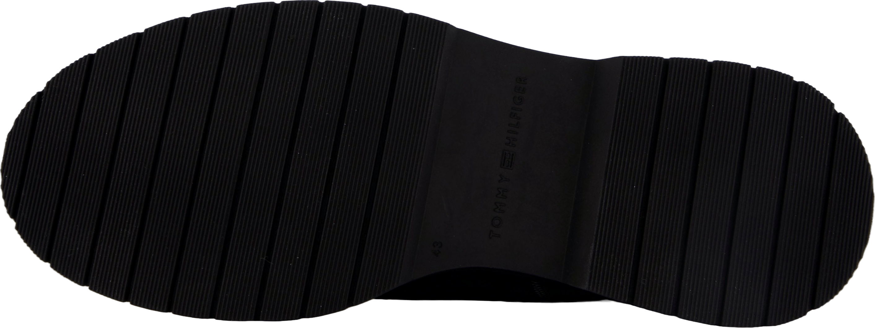 Hilfiger Suede Lace Zip Boot Black - Bild 4