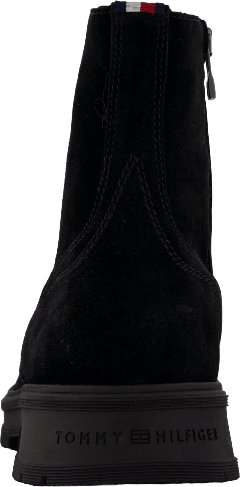Hilfiger Suede Lace Zip Boot Black - Bild 5
