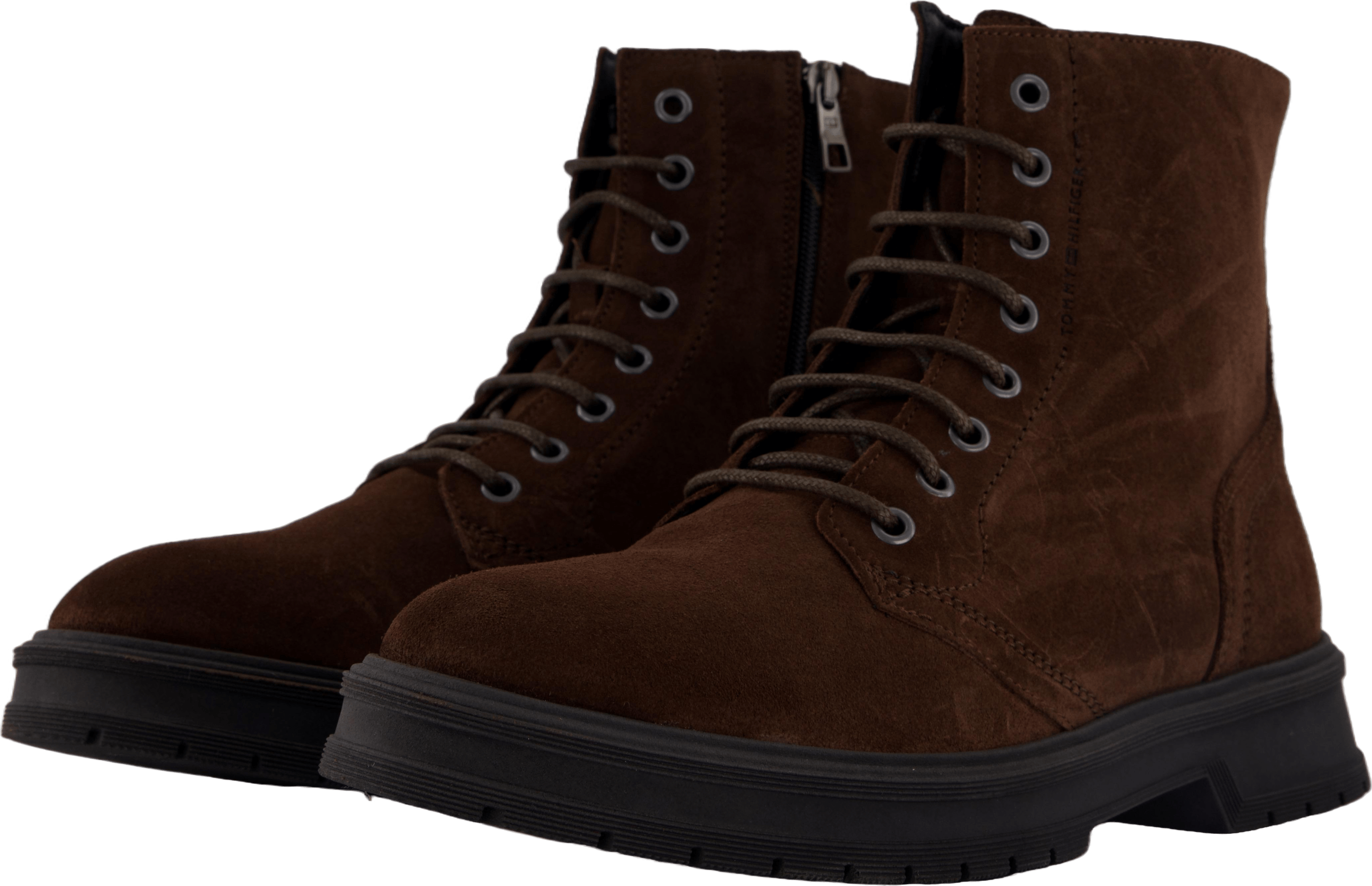 Hilfiger Suede Lace Zip Boot Cocoa - Bild 2