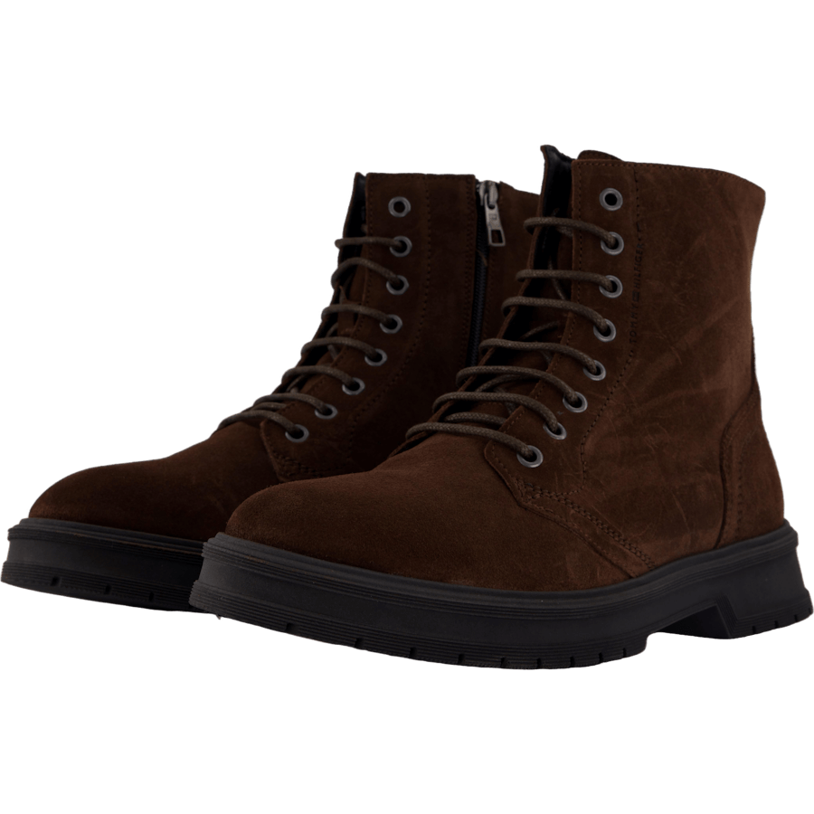 Hilfiger Suede Lace Zip Boot Cocoa - Bild 2