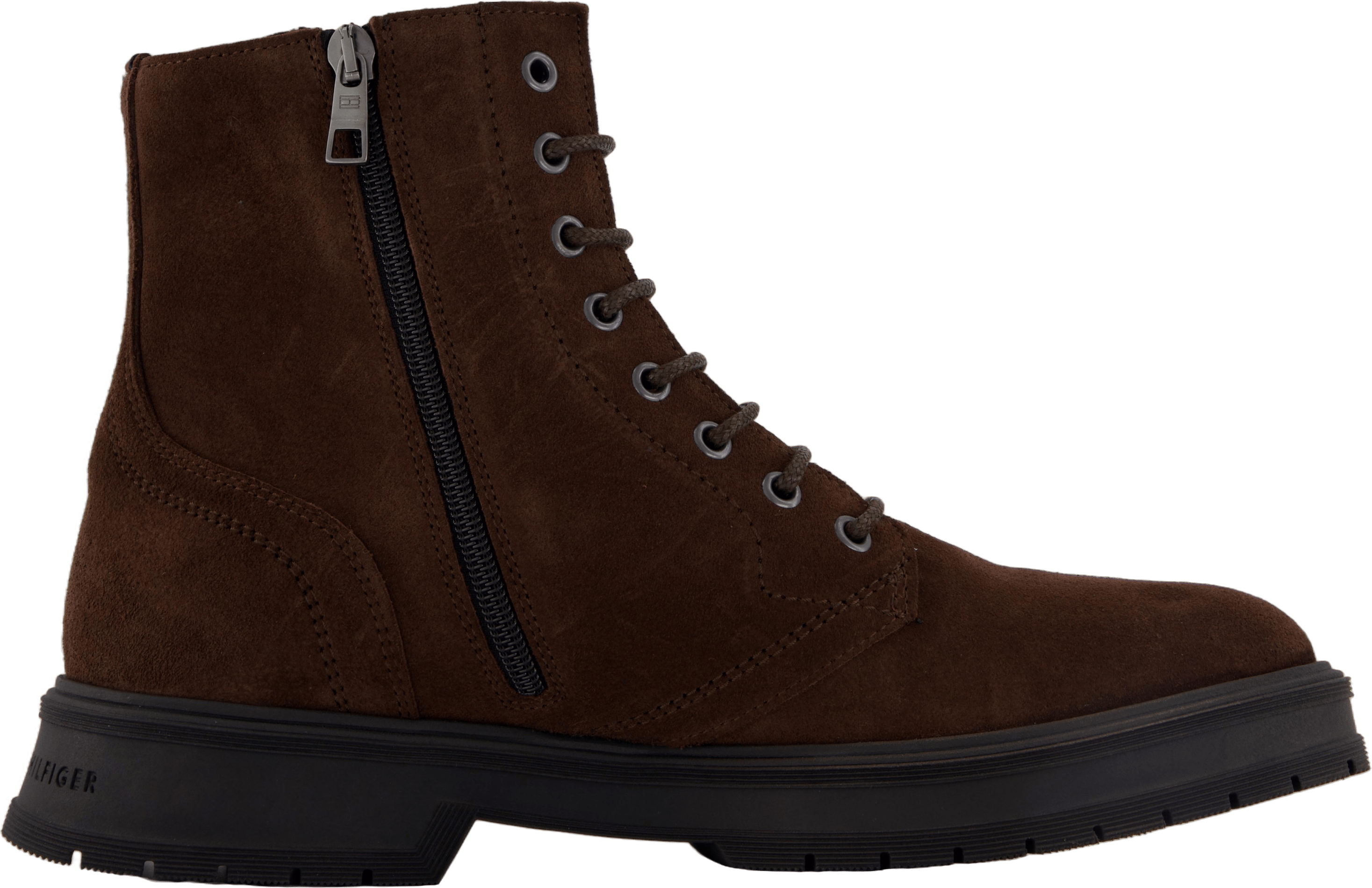 Hilfiger Suede Lace Zip Boot Cocoa - Bild 3
