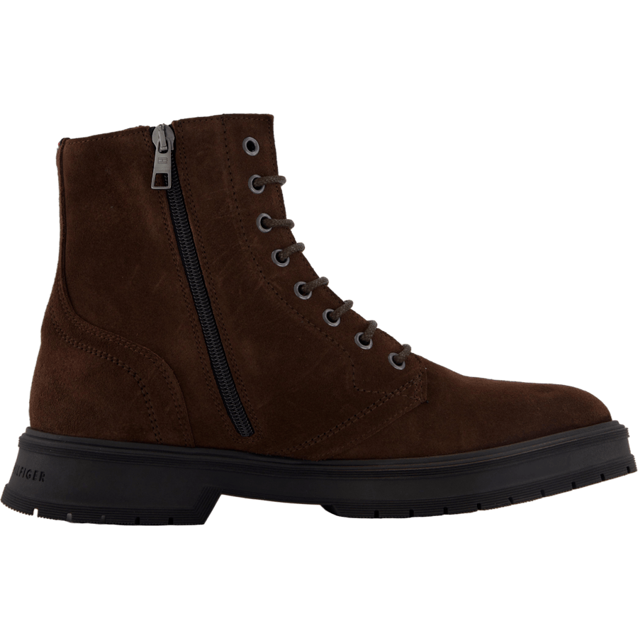 Hilfiger Suede Lace Zip Boot Cocoa - Bild 3