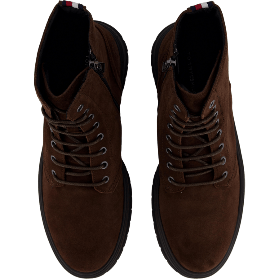 Hilfiger Suede Lace Zip Boot Cocoa - Bild 6