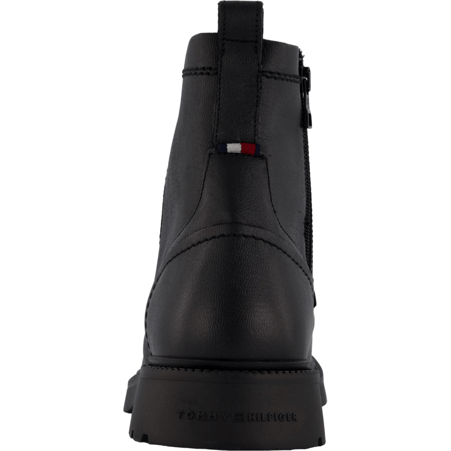 Hilfiger Comfort Lwt Lth Boot Black - Bild 5