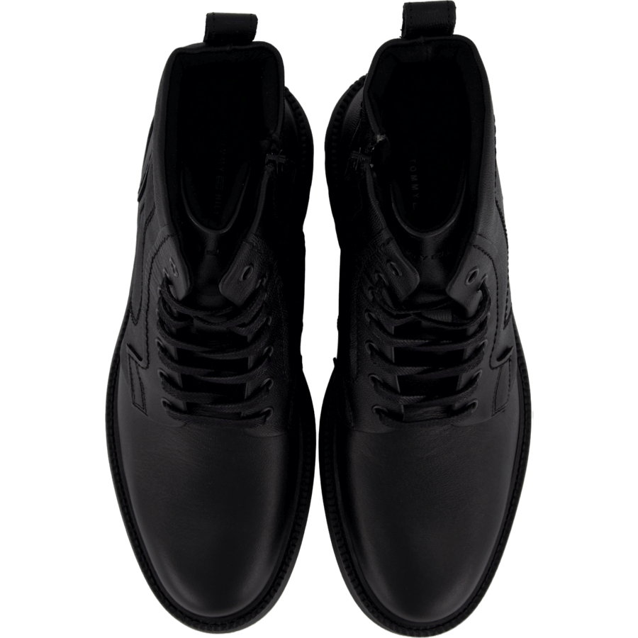 Hilfiger Comfort Lwt Lth Boot Black - Bild 6