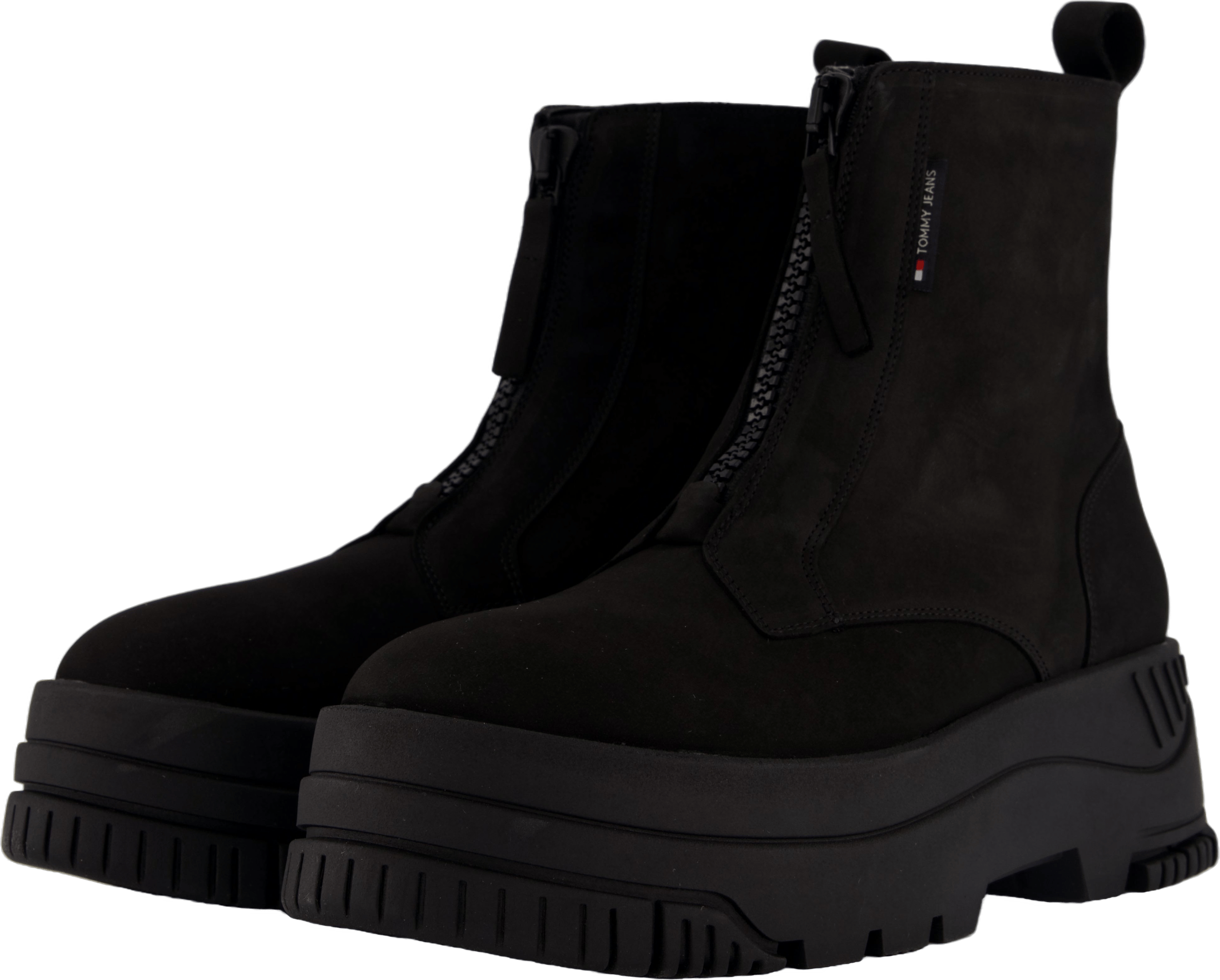 Tjw Zip  Up Flatform Nubuck Bo Black - Bild 2