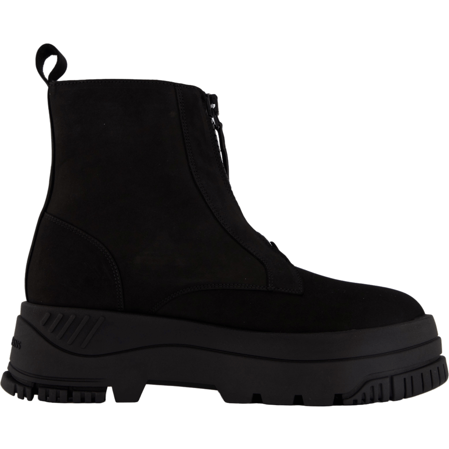 Tjw Zip Up Flatform Nubuck Bo Black - Bild 3