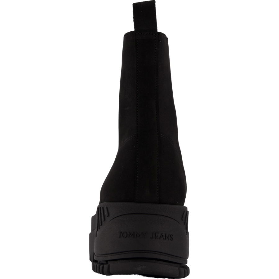 Tjw Zip Up Flatform Nubuck Bo Black - Bild 5