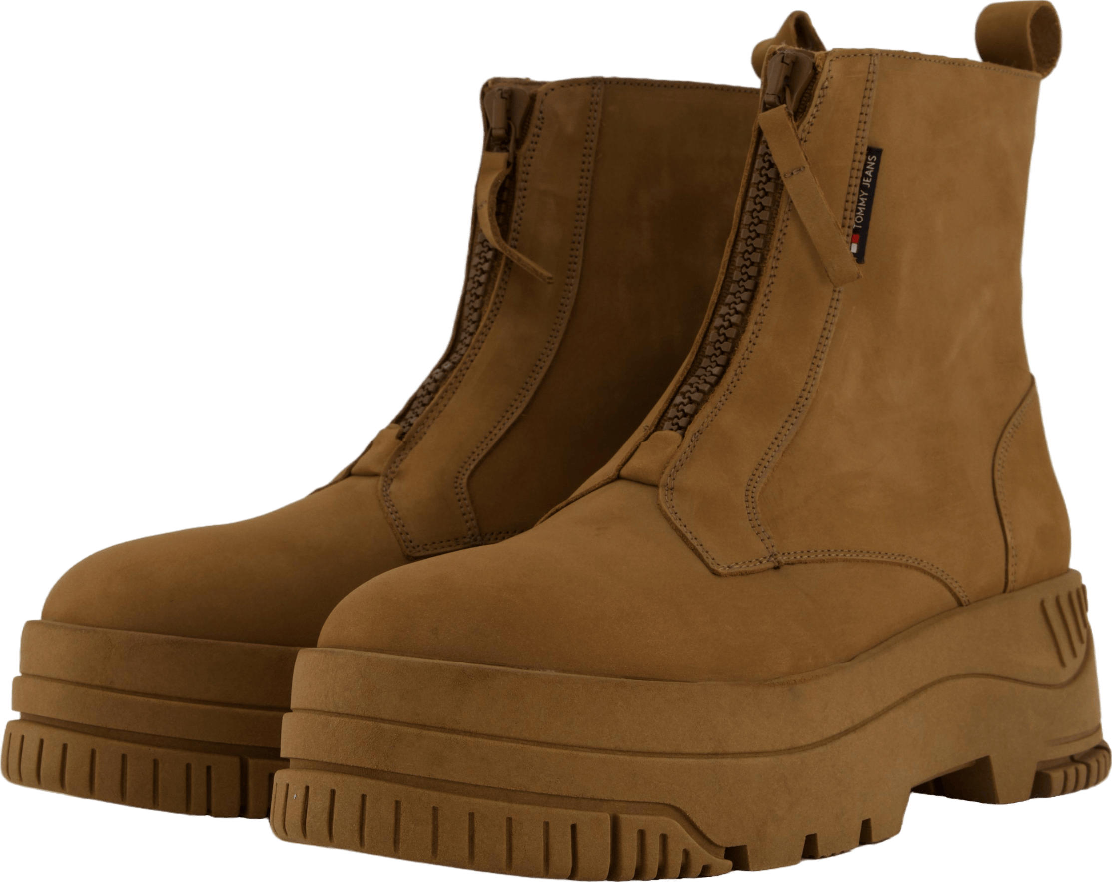 Tjw Zip  Up Flatform Nubuck Bo Light Sepia Brown - Bild 2