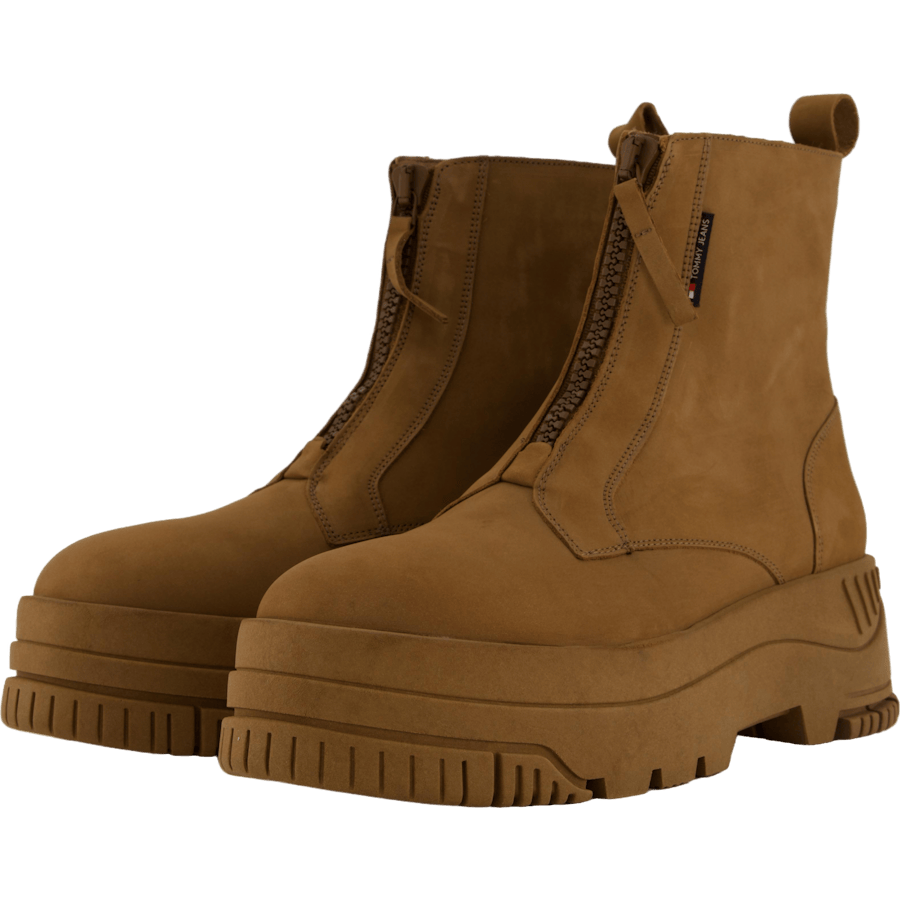 Tjw Zip Up Flatform Nubuck Bo Light Sepia Brown - Bild 2