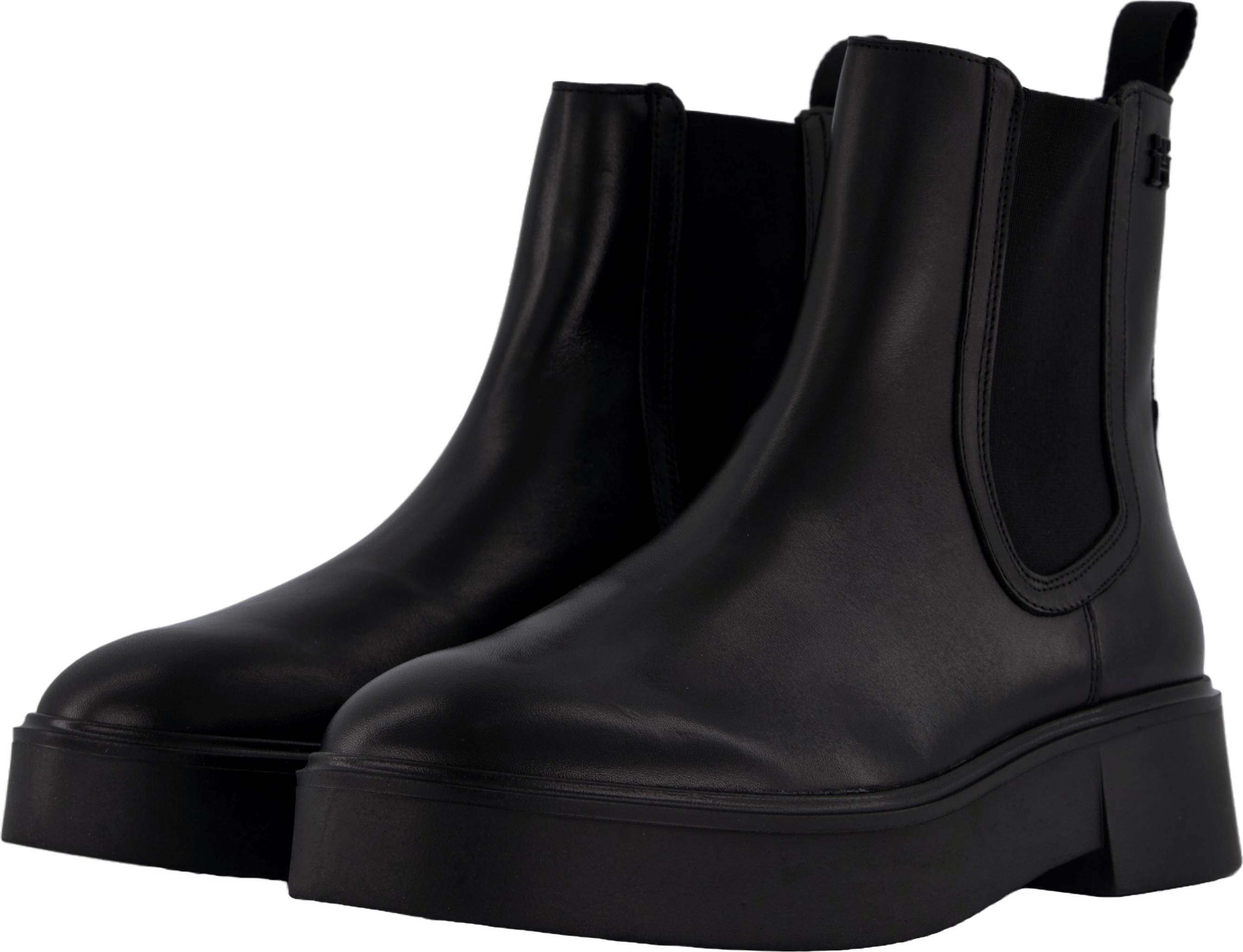 Minimal Leather Chelsea Logota Black - Bild 2