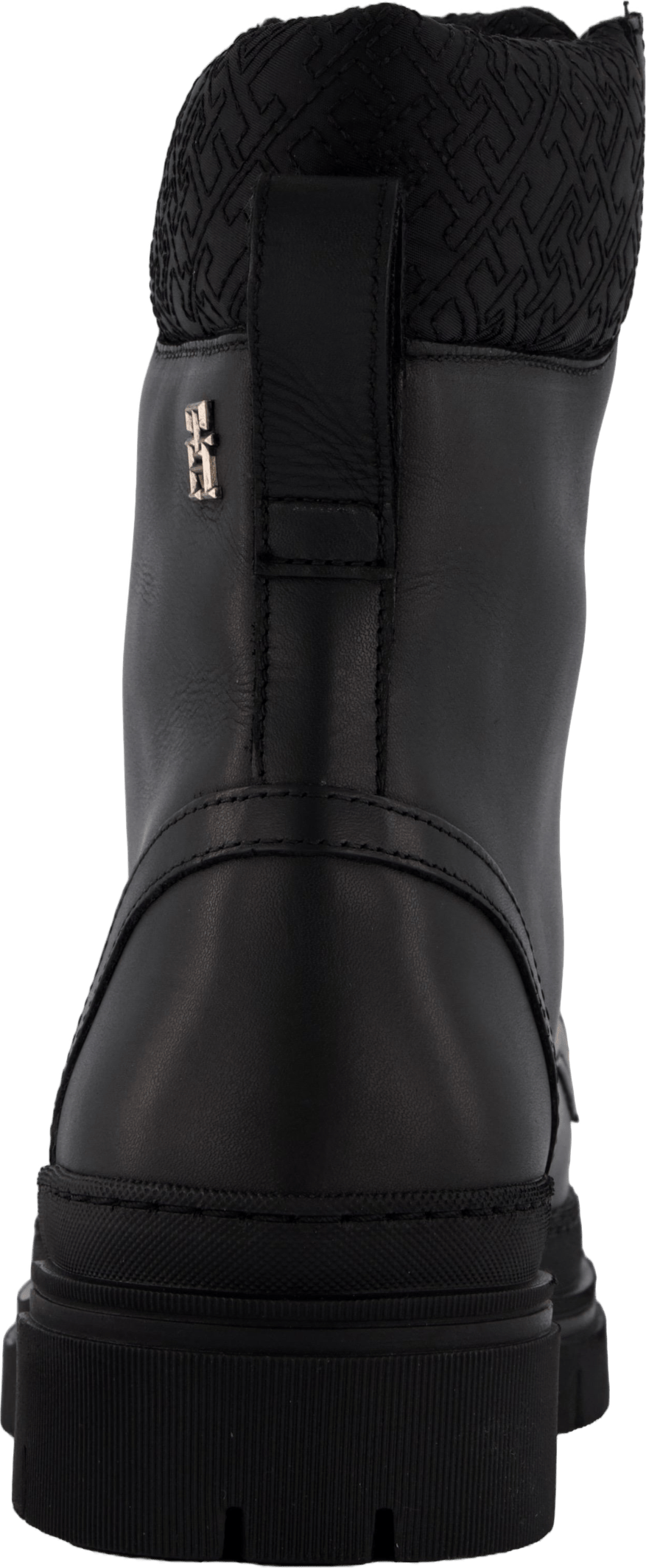 Cleated Lace-up Lthr Mix Mono  Black - Bild 5